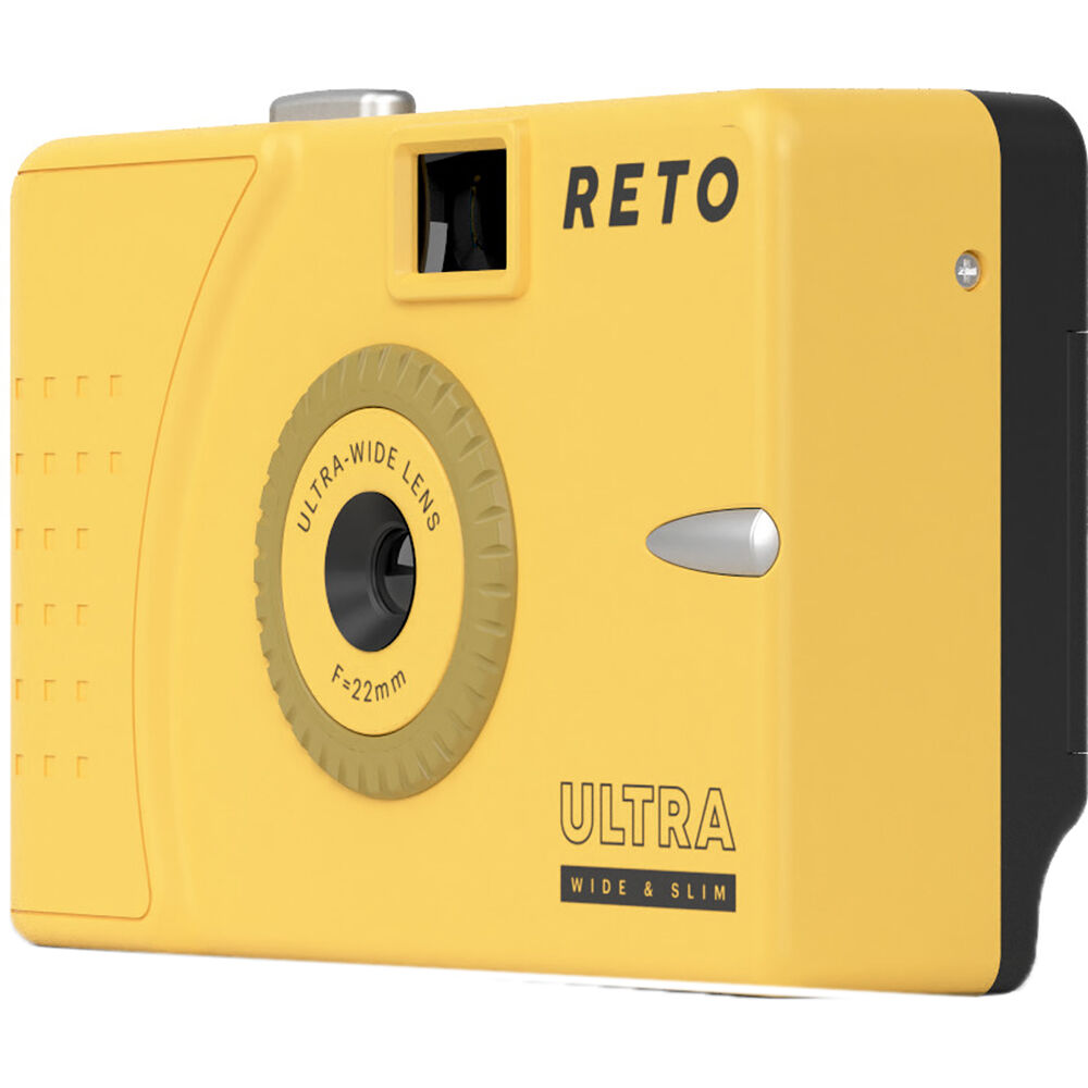 Reto Project Ultra-Wide & Slim 35mm Film Camera (Yellow)