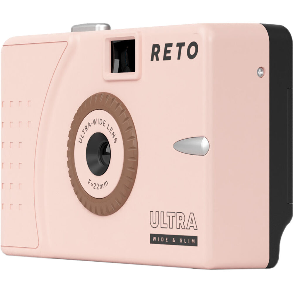 Reto Project Ultra-Wide & Slim 35mm Film Camera (Pink)
