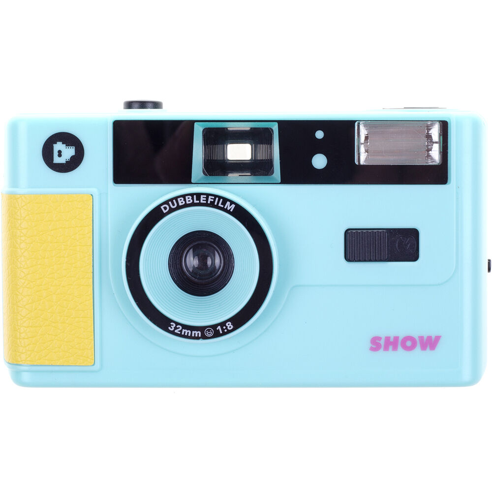 Dubble Film Show 35mm Reusable Film Camera (Turquoise)
