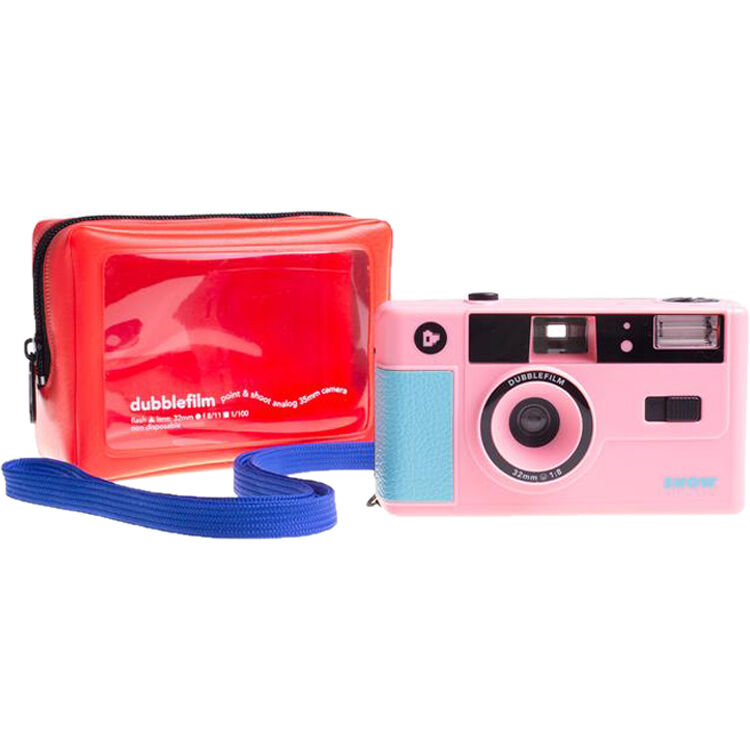Dubble Film SHOW 35mm Reusable Camera (Pink)