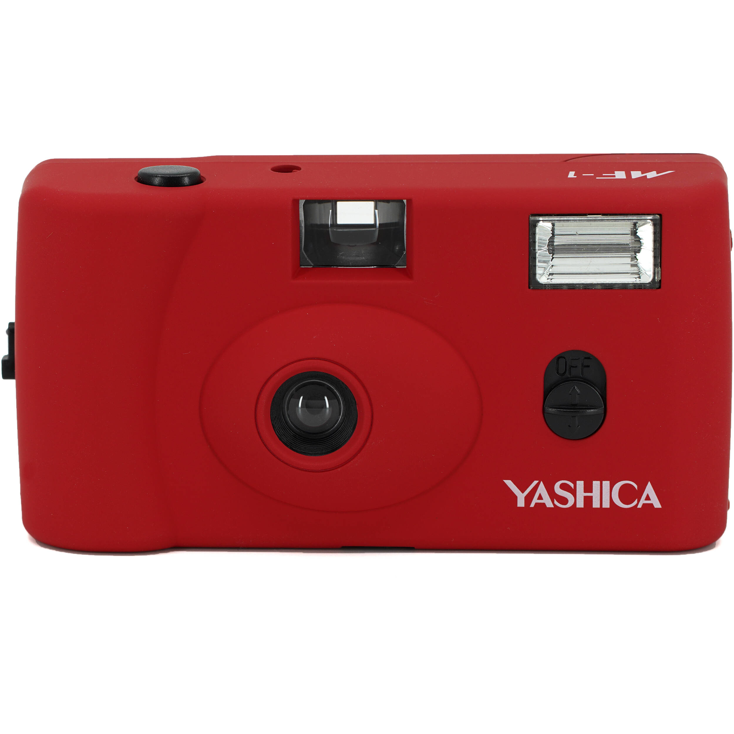 Yashica MF-1 35mm Film Camera (Red)