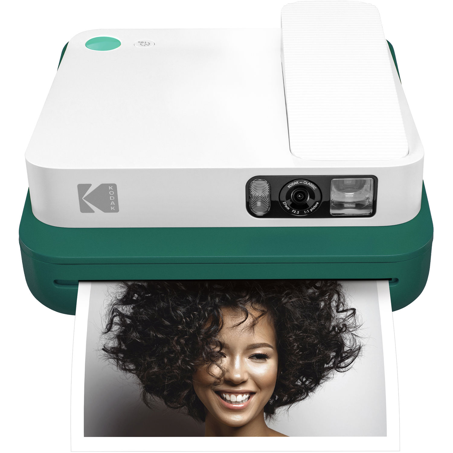 Kodak Smile Classic Instant Print Digital Camera (Green)