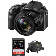 Panasonic Lumix DMC-FZ2500 Digital Camera with Accessory Kit