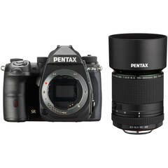 Pentax K-3 Mark III DSLR Camera with 55-300mm f/4.5-6.3 Lens Kit (Black)