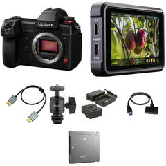 Panasonic Lumix S1H Mirrorless Camera Cine Kit