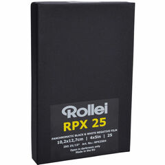 Rollei RPX 25 Black and White Negative Film (4x5