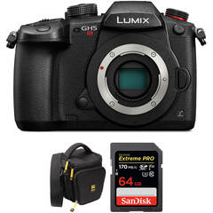 Panasonic Lumix GH5S Mirrorless Camera with Accessories Kit