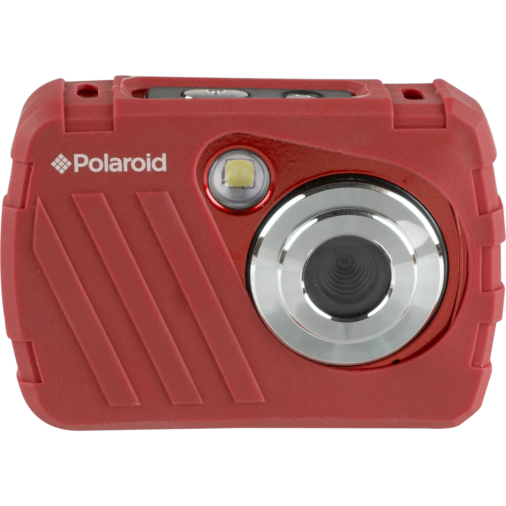 Polaroid ie048 Waterproof Digital Camera (Red)