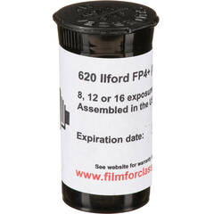 Ilford FP4+ Black and White Negative Film (620 Roll Film)