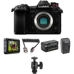 Panasonic Lumix G9 Mirrorless Camera HDR Filmmaker Kit