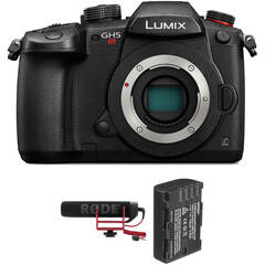 Panasonic Lumix GH5S Mirrorless Camera with Microphone Kit