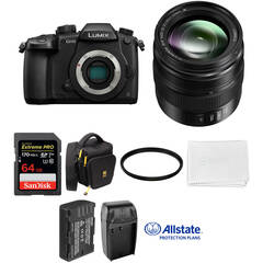 Panasonic Lumix GH5 Mirrorless Camera with 12-35mm Lens Deluxe Kit