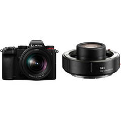 Panasonic Lumix S5 Mirrorless Camera with 20-60mm Lens and 1.4x Teleconverter Kit