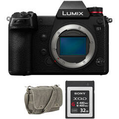 Panasonic Lumix S1 Mirrorless Camera with Accessories Kit