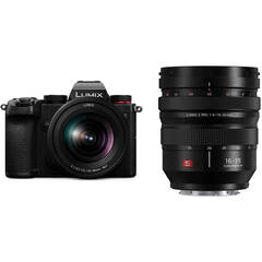 Panasonic Lumix S5 Mirrorless Camera with 20-60mm and 16-35mm Lenses
