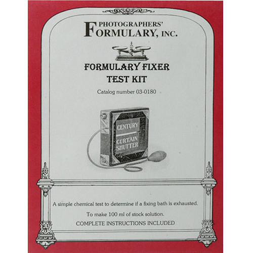 Photographers Formulary FT-1 Fixer Test Solution - 100ml
