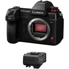 Panasonic Lumix DC-S1H Mirrorless Digital Camera with XLR Microphone Adapter Kit