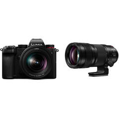 Panasonic Lumix S5 Mirrorless Camera with 20-60mm and 70-200mm f/2.8 Lenses Kit