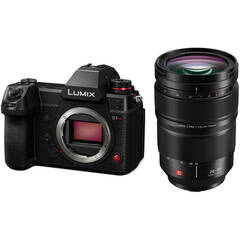 Panasonic Lumix S1H Mirrorless Camera with 24-70mm f/2.8 Lens Kit