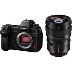 Panasonic Lumix S1H Mirrorless Camera with 50mm f/1.4 Lens Kit