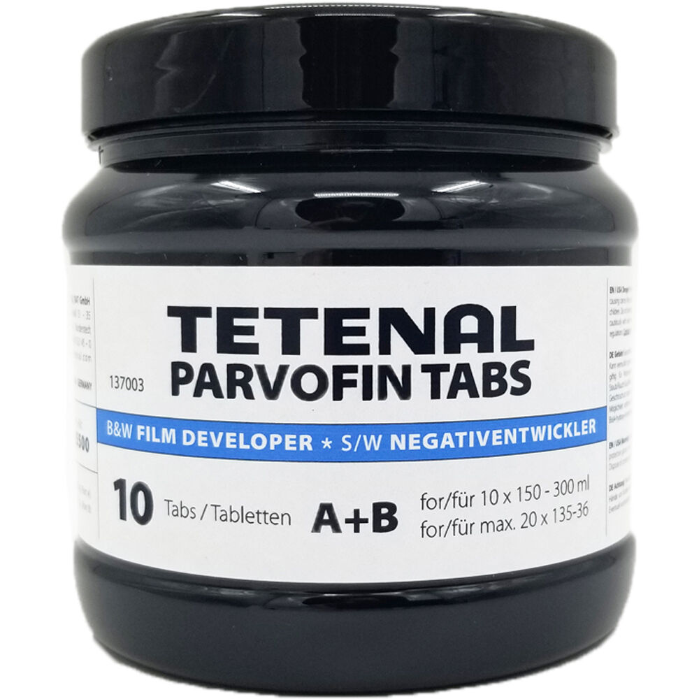 Tetenal PARVOFIN TABS B&W Film Developer