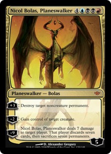 Nicol Bolas, Planeswalker - Foil