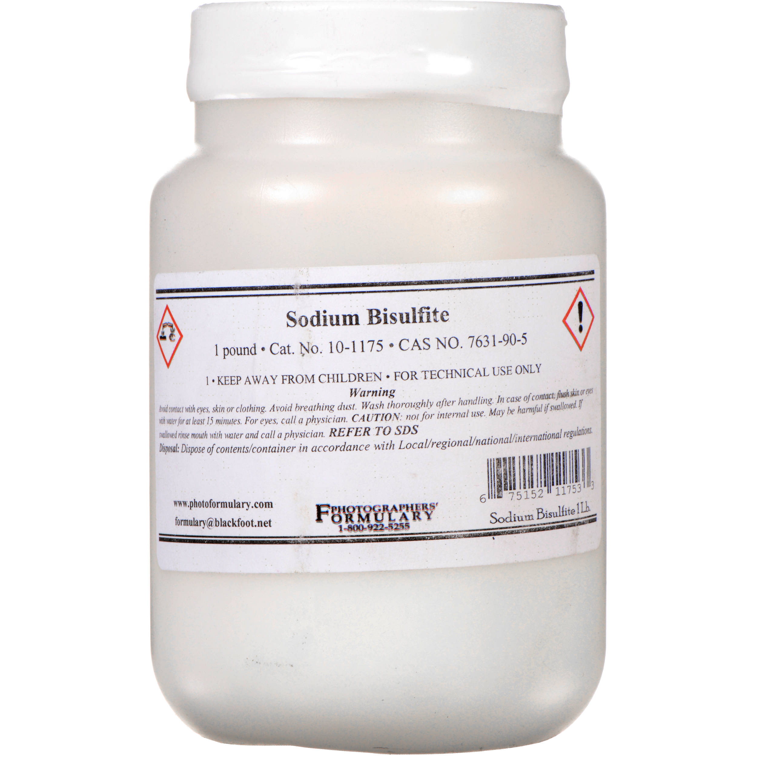 Photographers Formulary Sodium Bisulfite (1 lb)