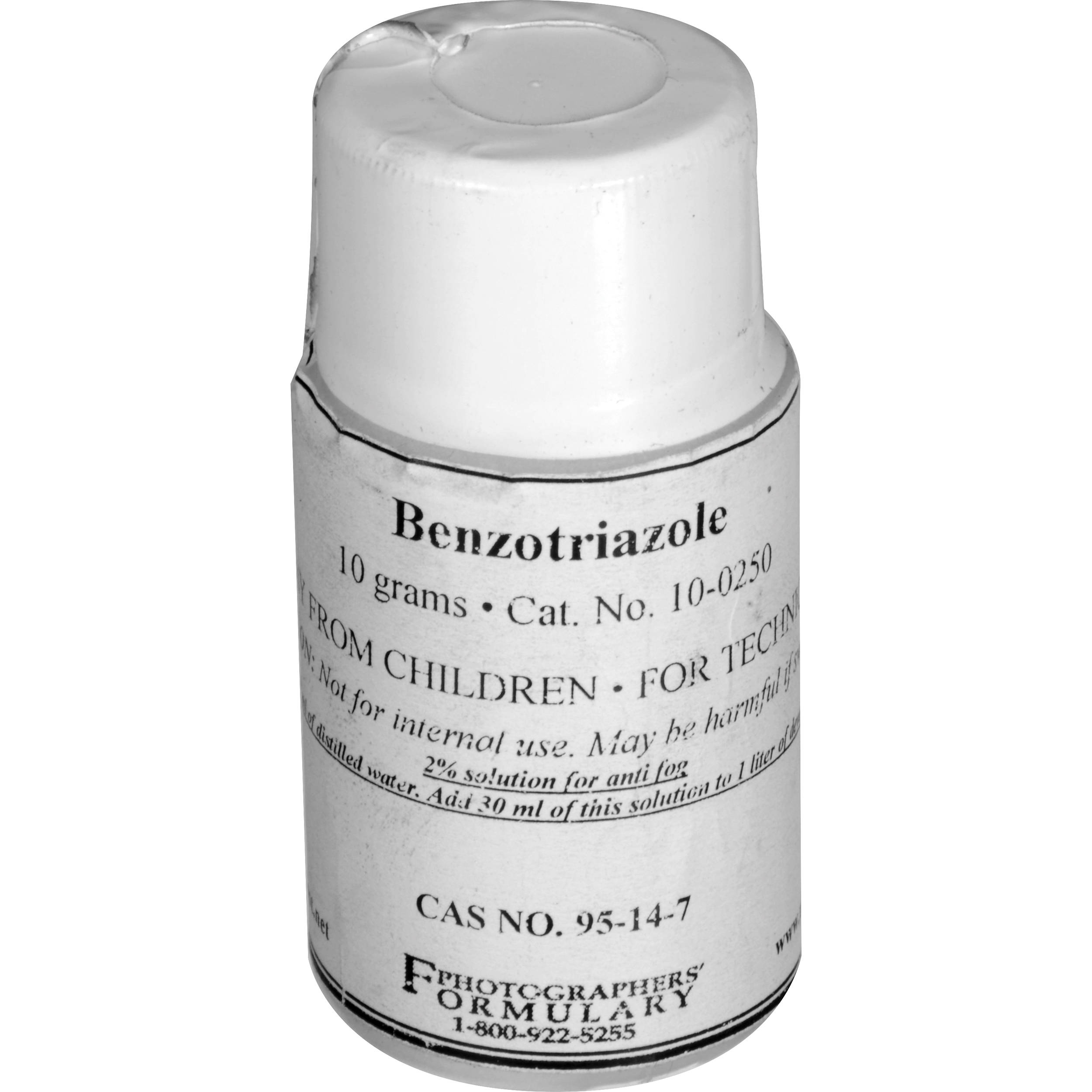 Photographers Formulary Benzotriazole (Anti-Fog #1) - 10g