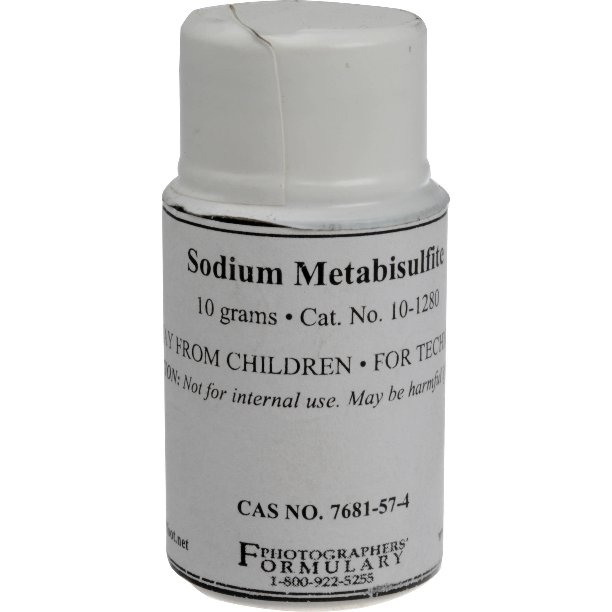 Photographers Formulary Sodium Metabisulfite - 10 Grams