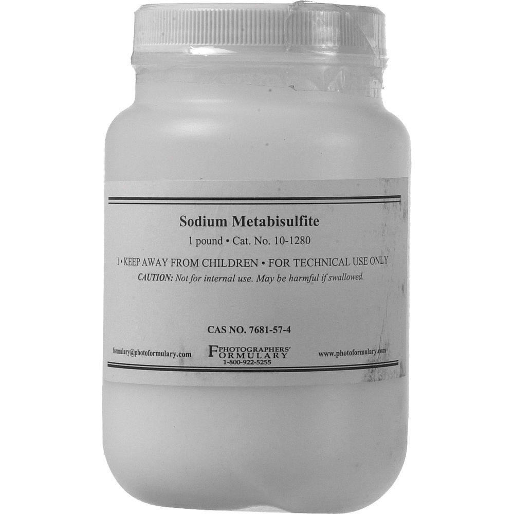 Photographers Formulary Sodium Metabisulfite - 1 Lb