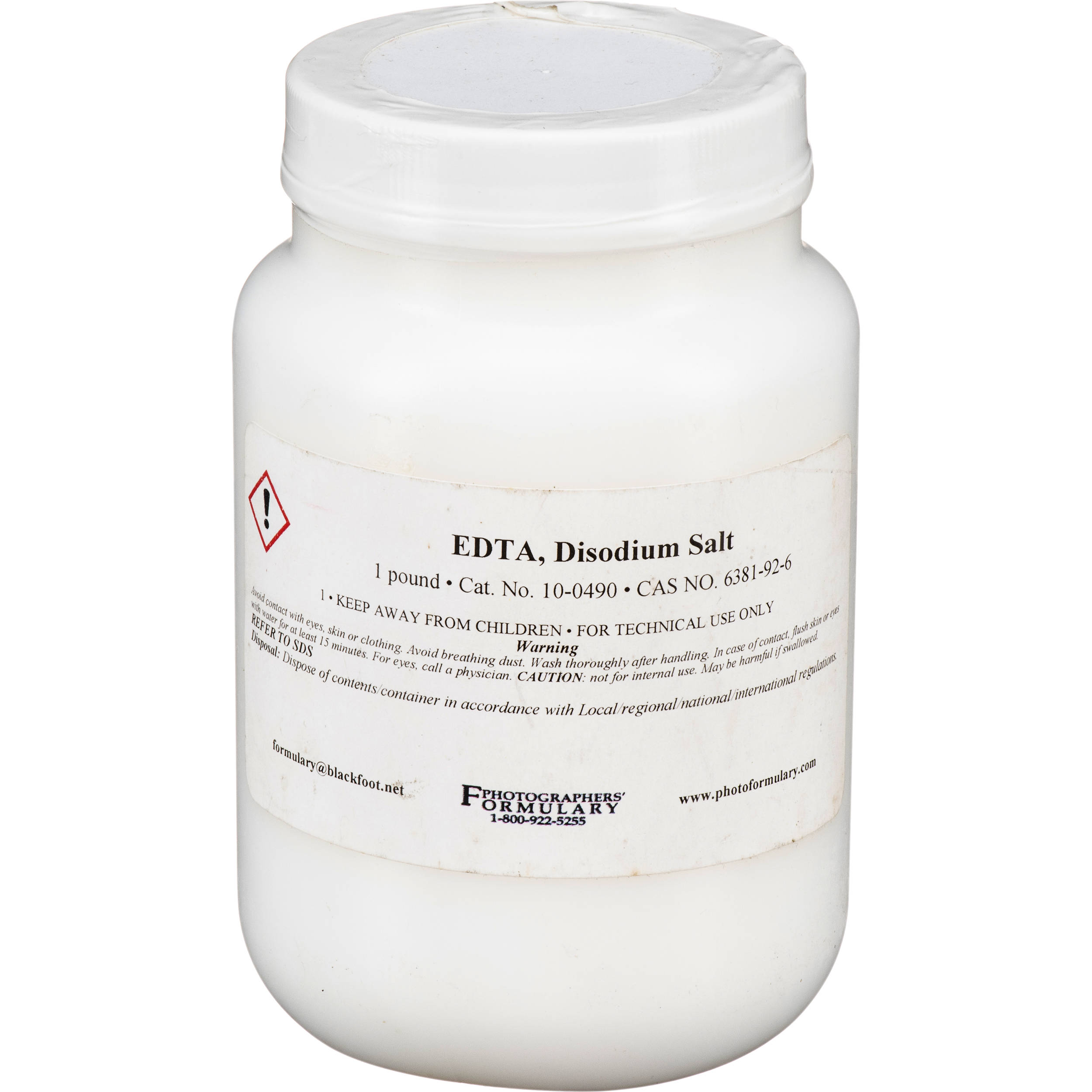 Photographers Formulary Edta, Disodium Salt - 1 Lb.