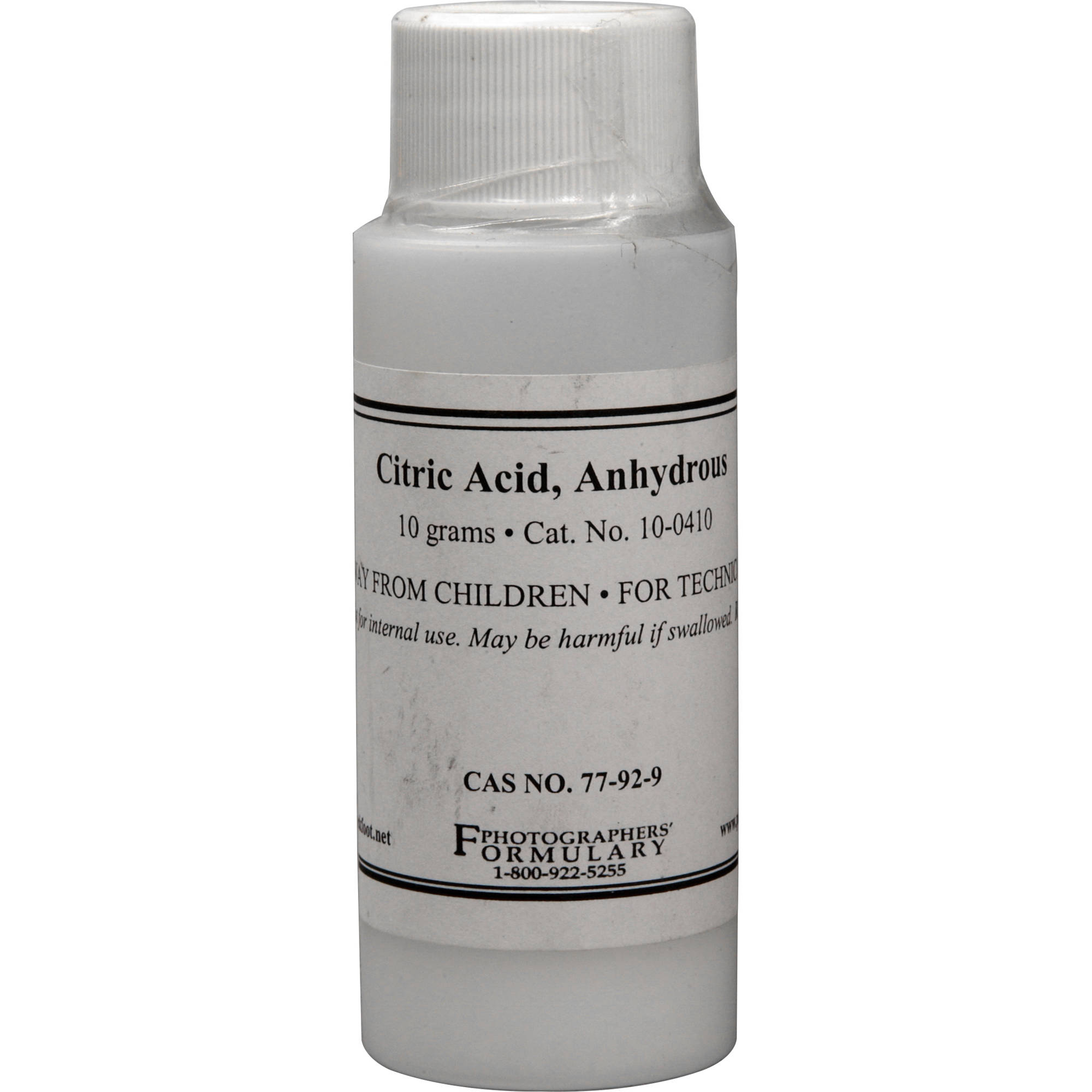 Photographers Formulary Citric Acid (10g)