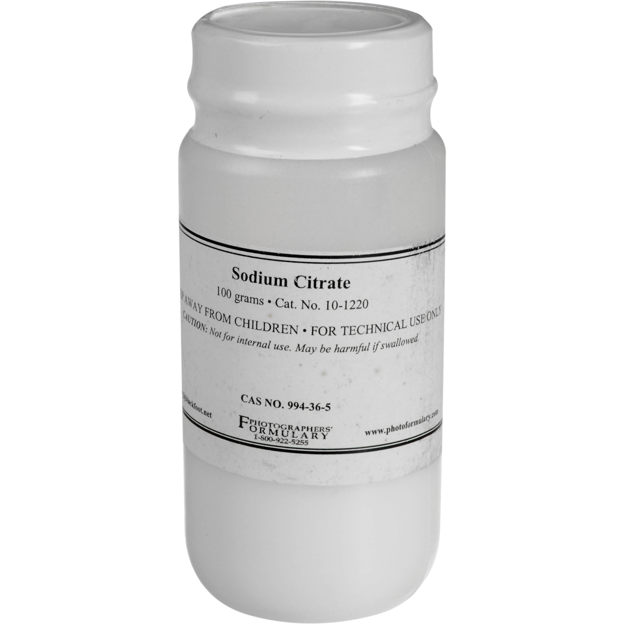 Photographers Formulary Sodium Citrate - 100 Grams