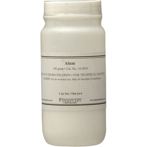 Photographers Formulary Potassium Alum - 100 Grams