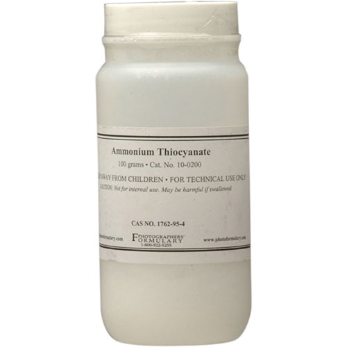 Photographers Formulary Ammonium Thiocyanate - 100 Grams