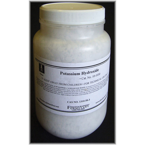 Photographers Formulary Potassium Hydroxide - 100 Grams