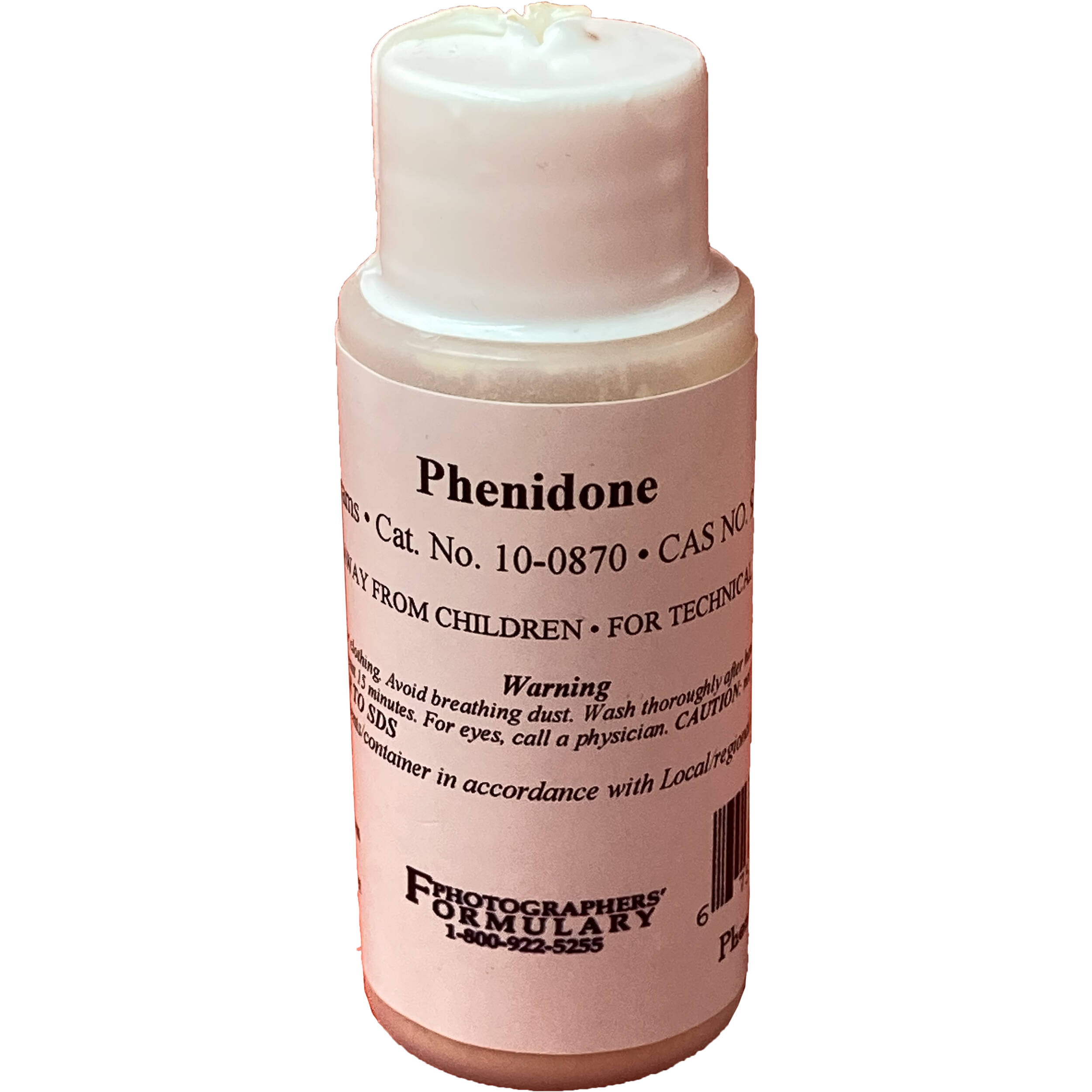 Photographers Formulary Phenidone (Class 6.1 Hazard, 10g)