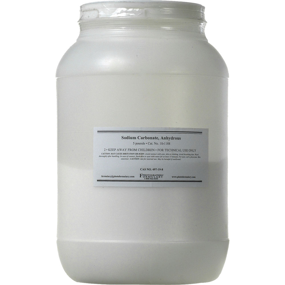Photographers Formulary Sodium Carbonate, Anhydrous - 5 Lbs.
