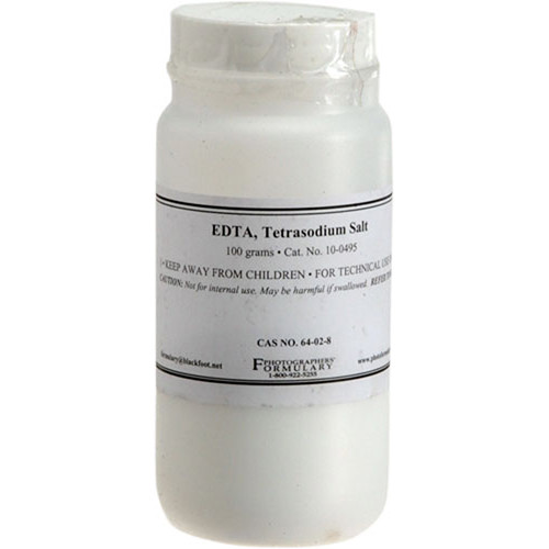 Photographers Formulary Edta, Tetrasodium Salt - 100g