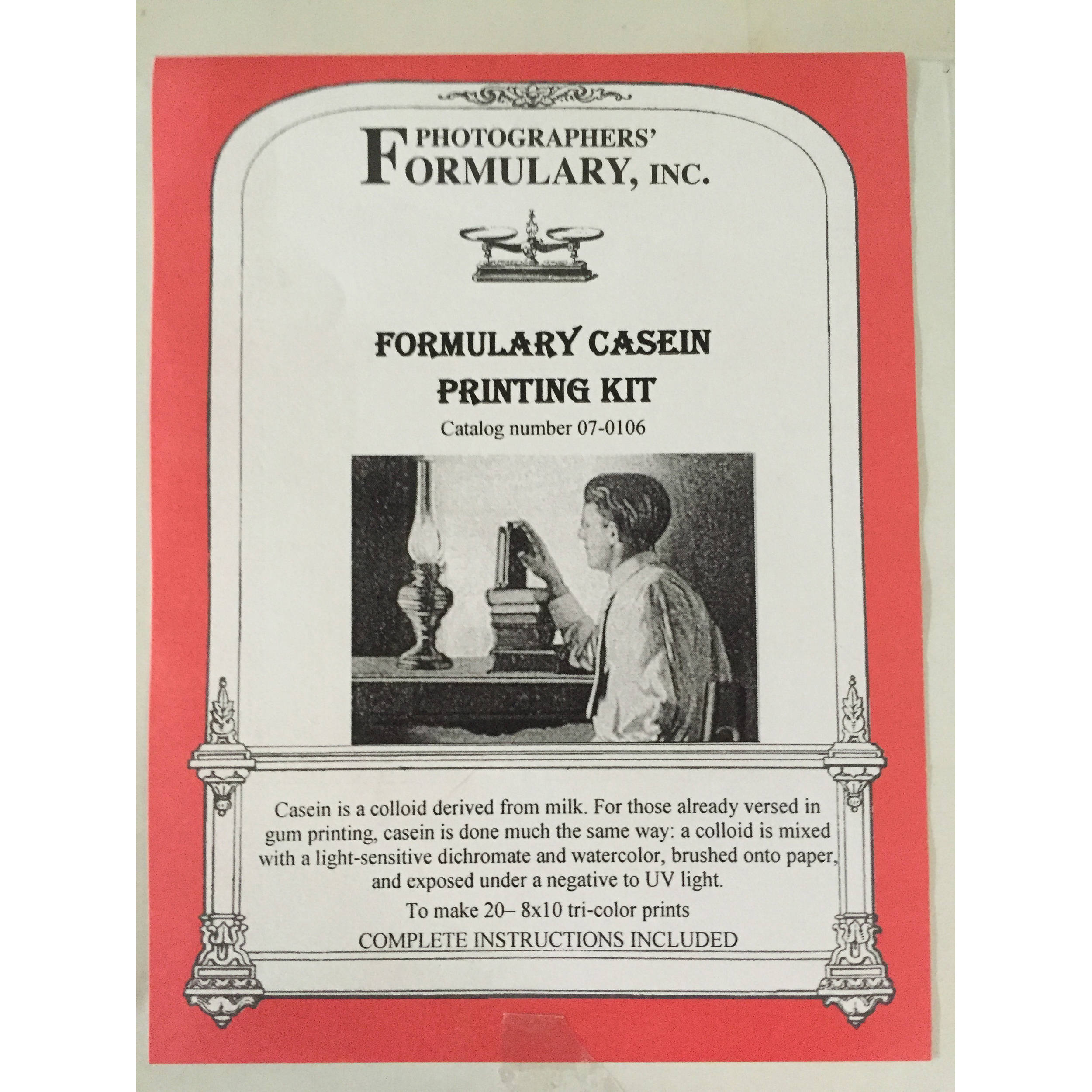 Photographers Formulary Casein Printing Kit