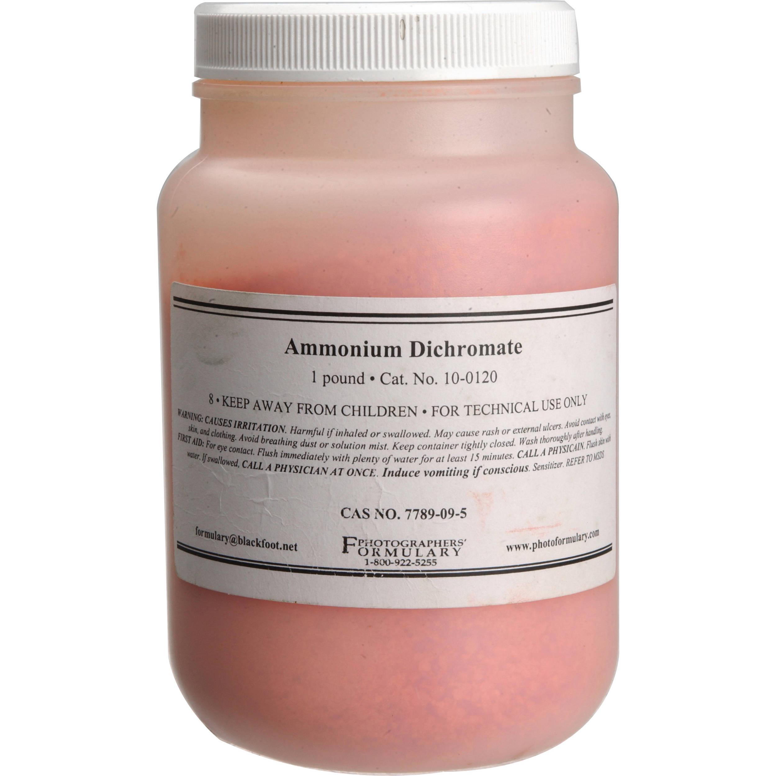 Photographers Formulary Ammonium Dichromate - 1 Lb.