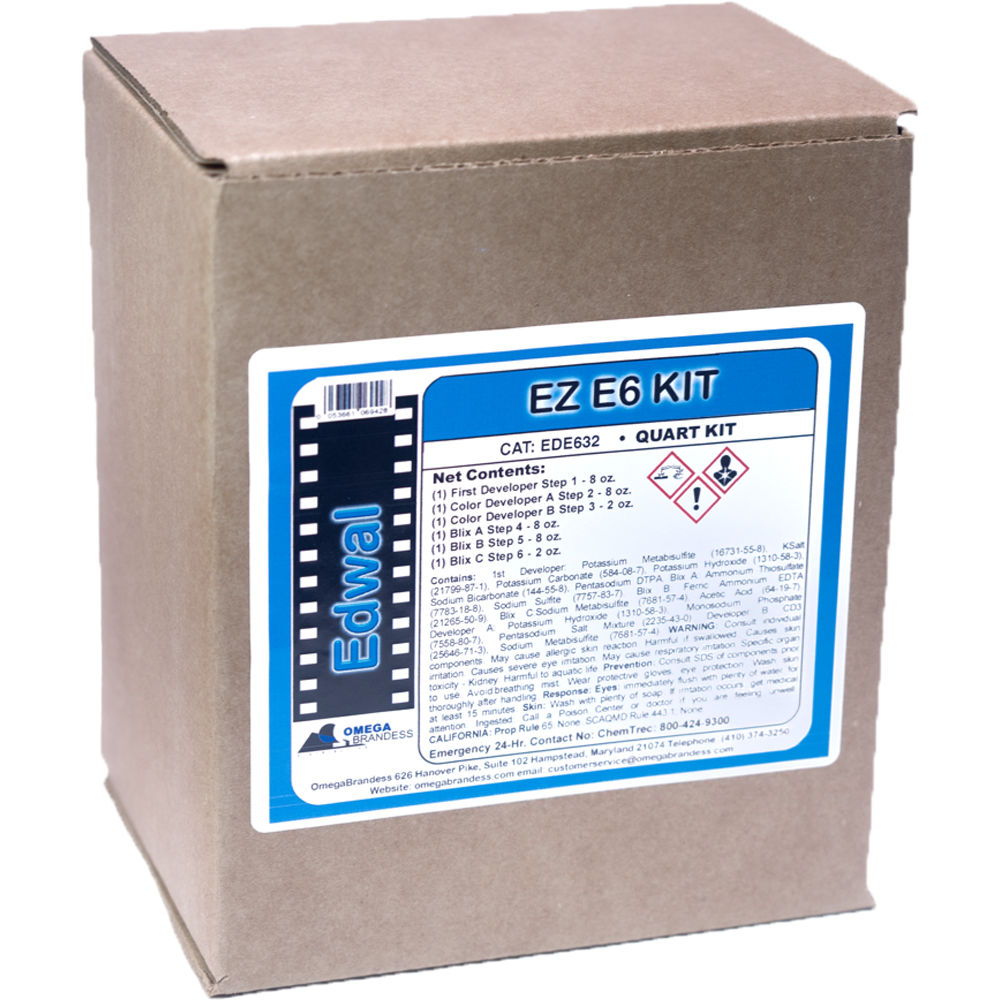 Edwal EZ E-6 Developing Kit (32 oz)