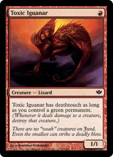 Toxic Iguanar - Foil