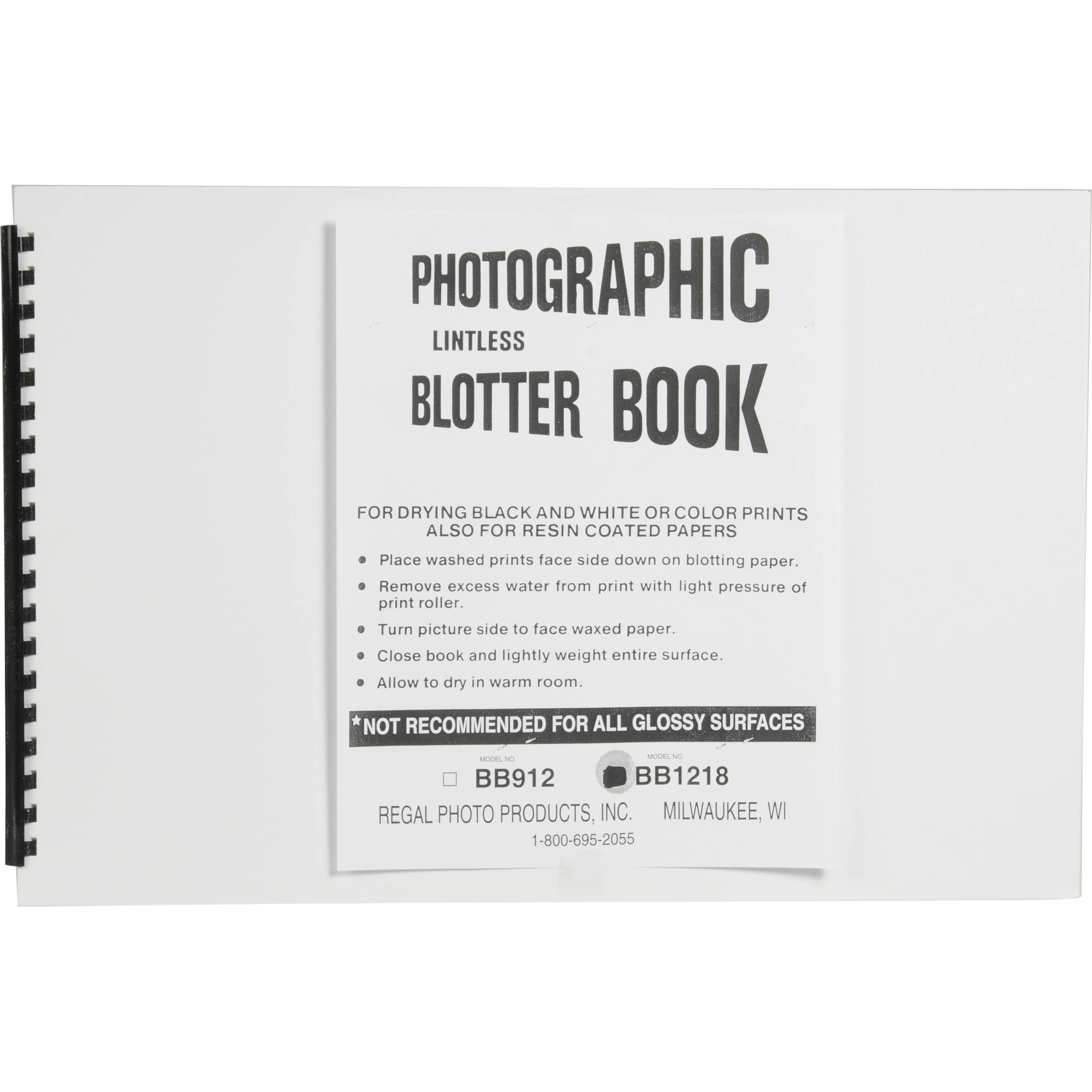 Doran Blotter Book (12 x 18)
