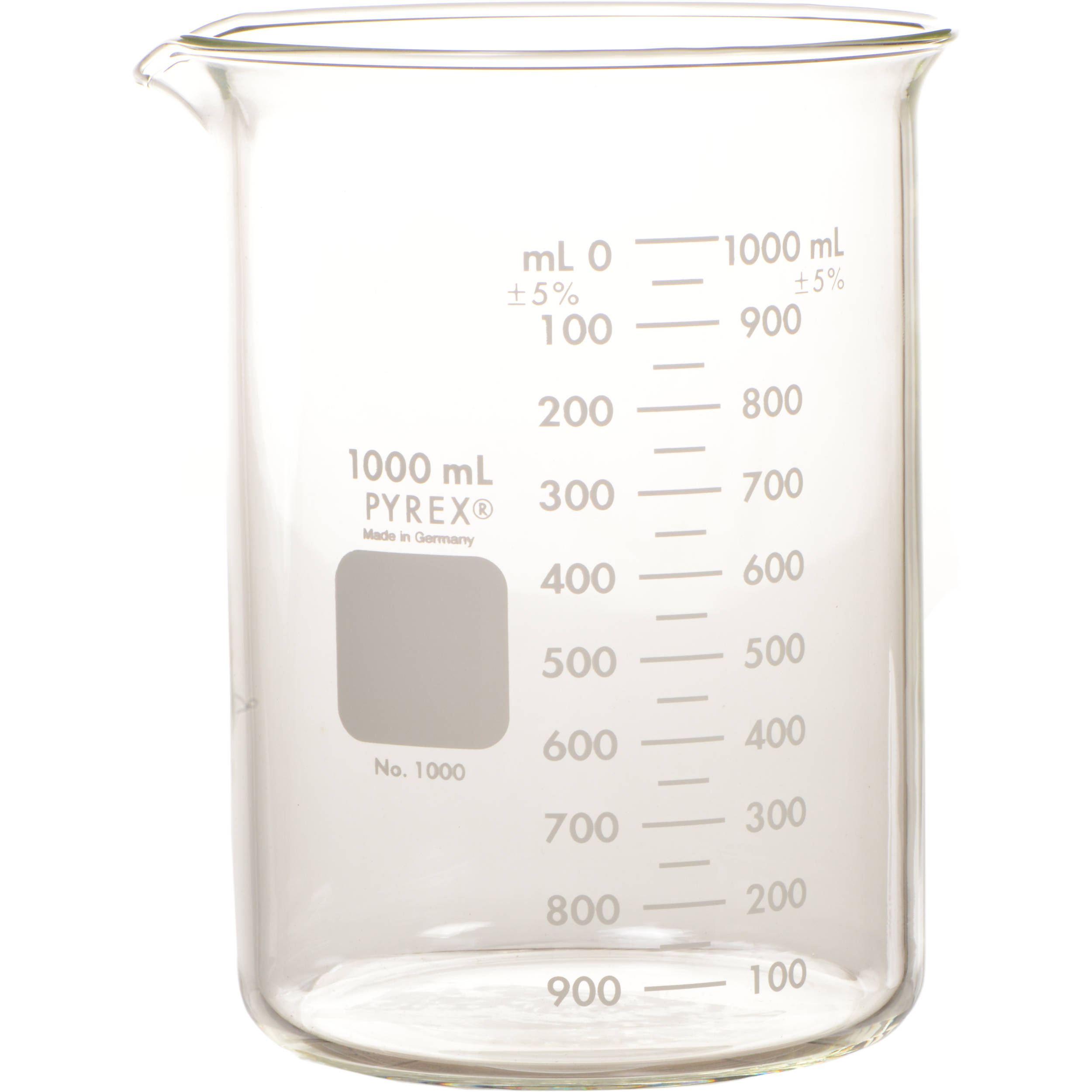 Photographers Formulary Glass Beaker - 1000ml