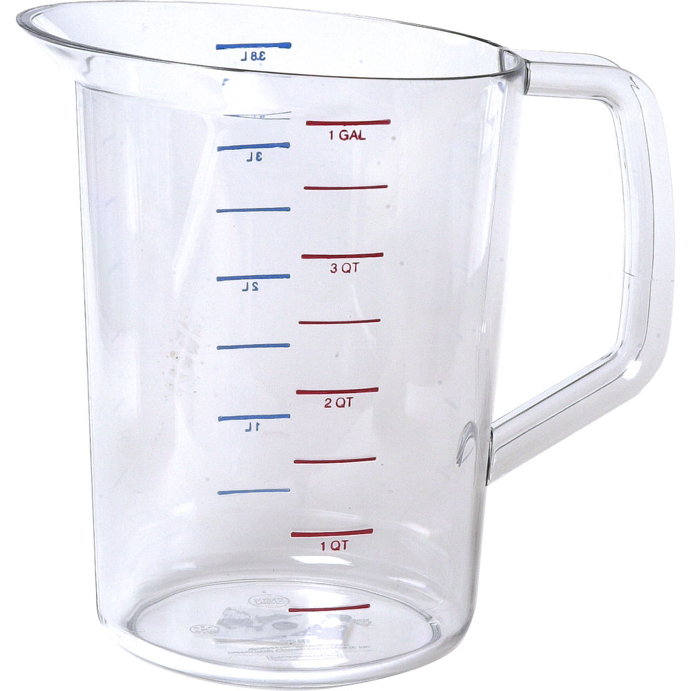 Arkay PGM-128 Plastic Graduate - 1 Gallon (3,785ml)