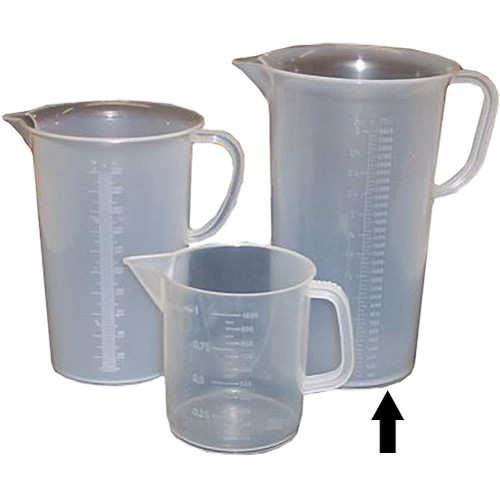 Photographers Formulary Plastic Beaker (3000ml)