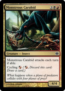 Monstrous Carabid - Foil