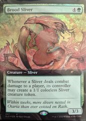 Brood Sliver ~ Extended Art (647) - Foil