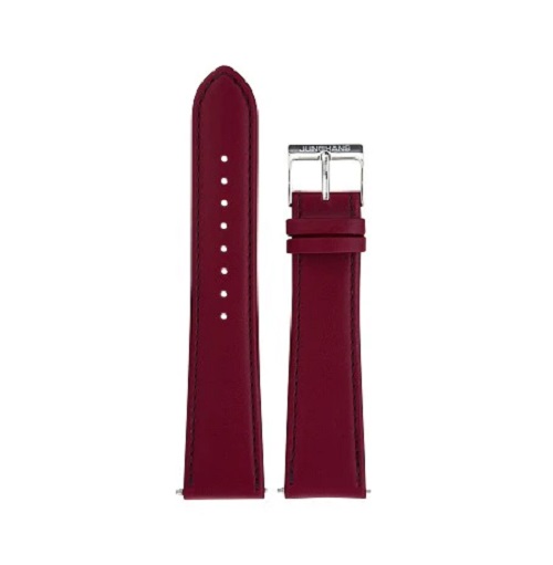 Junghans - 21mm Burgundy Leather/42050-6439